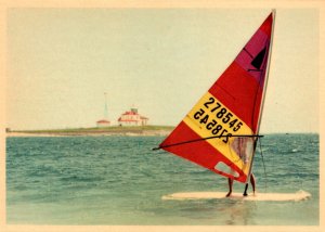 Rhode Island Wind Sufing Along The Coastline