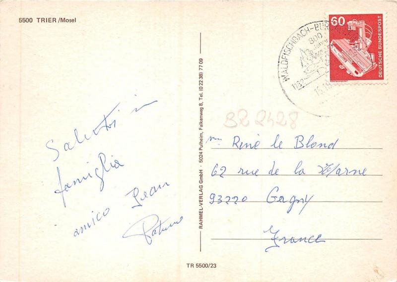 BR2428 Germany Trier Mosel multiviews