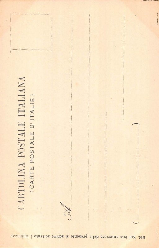 Italy Venice Venezia Piccioni di S Marco Couple Doves vintage postcard