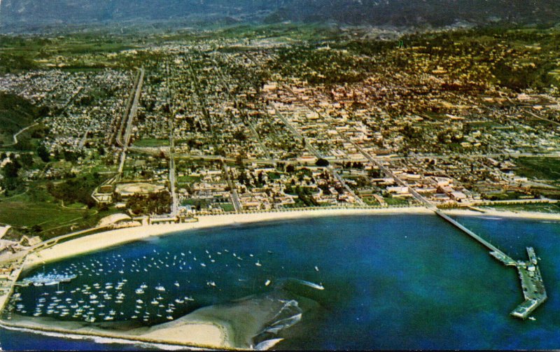 California Santa Barbara Aerial View