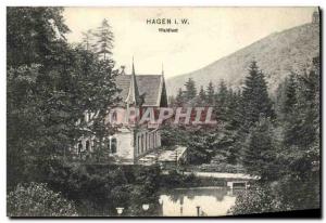Postcard Old Hagen i W Waldlust