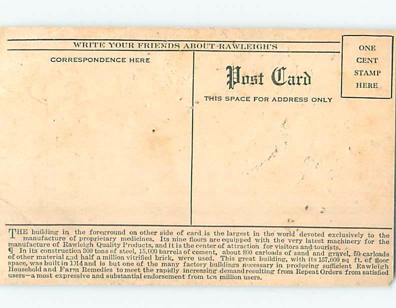 Divided-Back FACTORY SCENE Freeport Illinois IL c7113