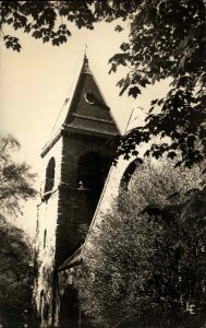 Lenox Massachusetts MA Church 1940s RPPC Real Photo Postcard