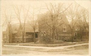 Andrews 1937 Pendleton Oregon Episcopal Church RPPC Real photo postcard 12713