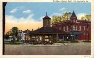 Old Slave Market, Built 1758 - Louisville, Georgia GA  