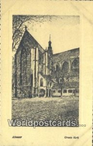 Groete Kerk Alkmaar Netherlands Unused 
