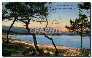 Postcard Old Sainte Maxime Bay of Nartelle