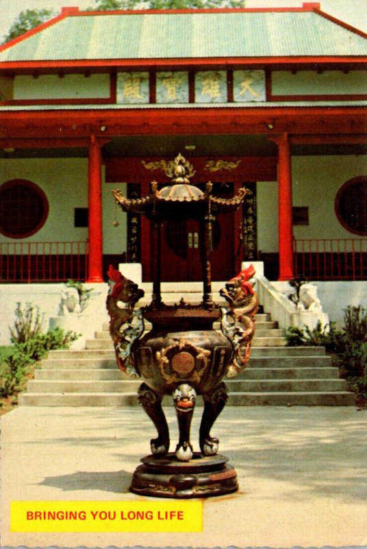 New York South Cairo Mahayana Temple The Great Incense Burner