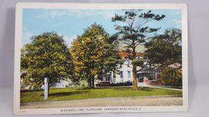 Vintage Postcard Ridgewell Inn, Cleveland, Sandusky Road Route 12 Ohio