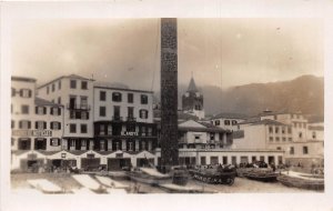 US33 postcard Spain Madeira beach front real photo british expedition