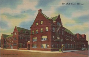 Postcard Hull House Chicago IL