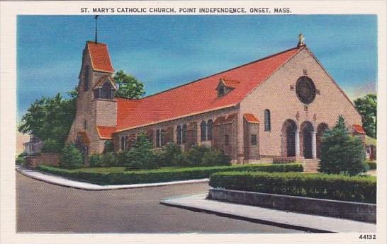 Saint Marys Catholic Church point Independence Onset Massachusetts