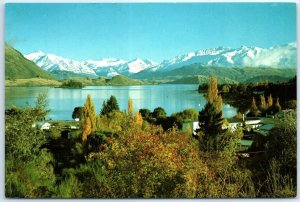 M-102476 Lake Wanaka Autumn Scene Otago New Zealand