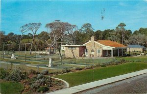 Jekyll Island Georgia Golf Horse Course 1961 Marsh Postcard 21-13217