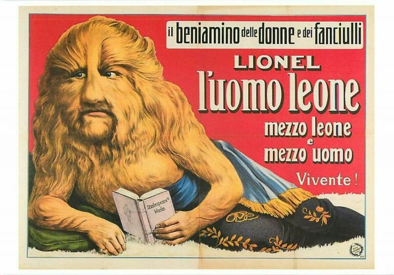 lionel the lion faced man