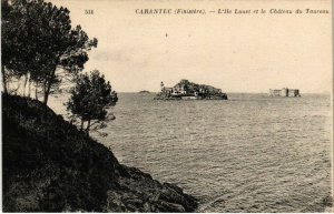 CPA Carantec- Ile Louet et le Chateau du Taureau FRANCE (1025722)