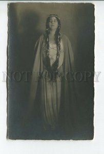 460024 Felia LITVINNE Russian OPERA Singer WAGNER Vintage PHOTO postcard