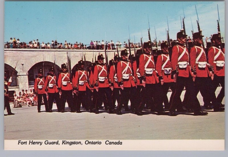 Fort Henry Guard, Kingston, Ontario, Chrome Postcard