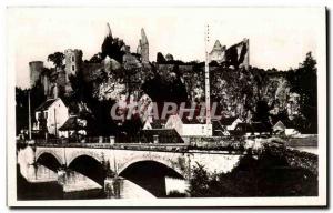 Angles on & # 39Anglin Old Postcard Bridge over & # 39Anglin