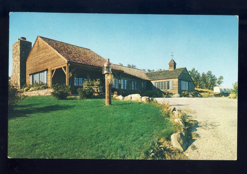 Holyoke, Massachusetts/MA/Mass Postcard, The Log Cabin Restaurant