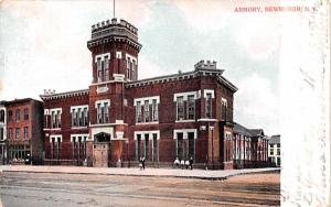 Armory Newburgh, New York Postcard