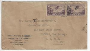 1939 Caribbean To USA - With Airmail Stamps