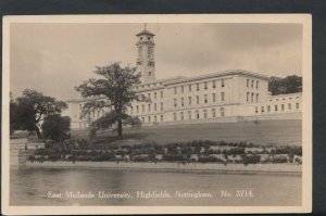 Nottinghamshire Postcard-East Midlands University, Highfields, Nottingham RS6797
