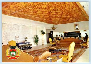 MARRAKECH, MOROCCO ~ Elegant Lobby HOLDIDAY INN HOTEL Interior 4x6 Postcard