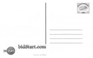 BidStart Collectible Stamp Postcard Online Large Letter advertising postcard