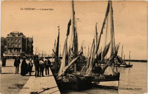 CPA Le TRÉPORT-L'Avant-Port (348221)