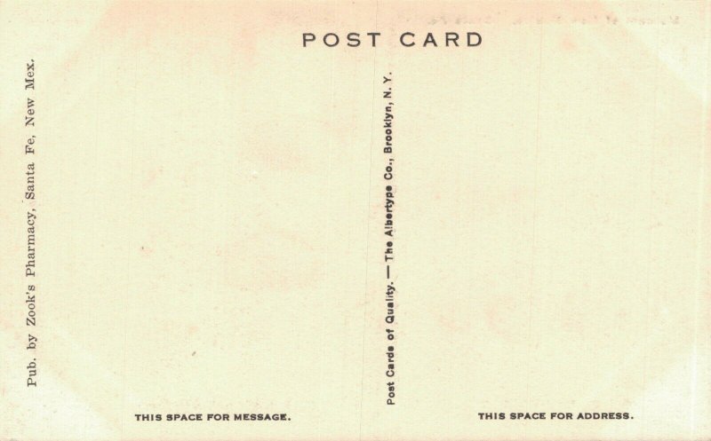 USA Museum of Santa Mexico Santa Fe Vintage Postcard 07.19