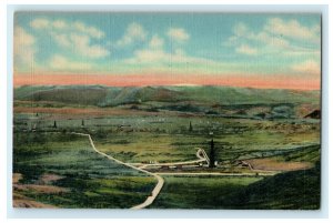 1950 Rangely Oil Basin Colorado CO Heber Utah Posted Vintage Postcard 