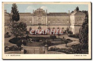 Old Postcard Montargis The Hotel de Ville