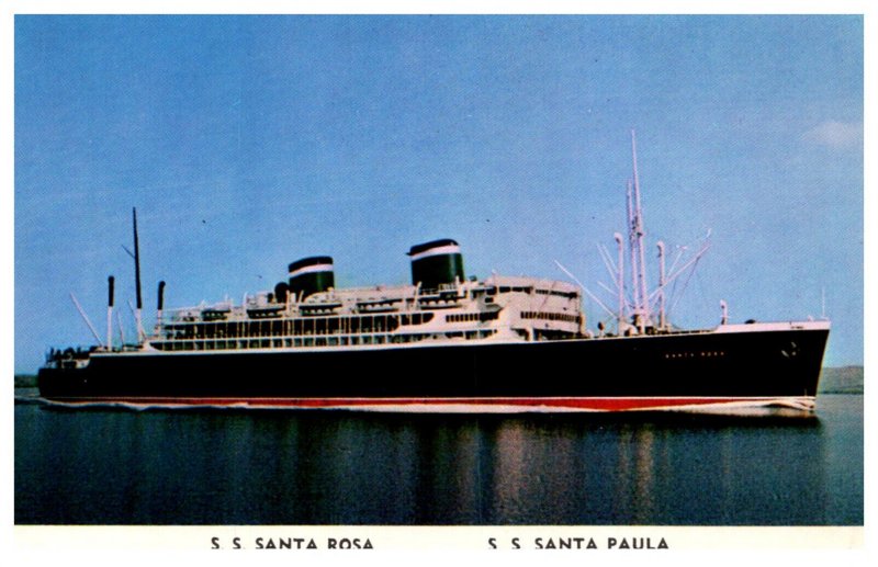 S.S.Santa Rosa  S.S. santa Paula  , Grace Line