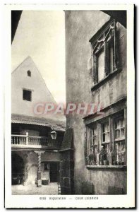 Old Postcard Riquewihr Court Liebrich