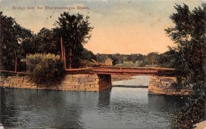 Bridge over the Worromntogus Steam Batavia, New York