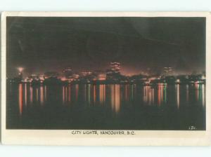 1940's rppc NICE VIEW Vancouver British Columbia BC W0930