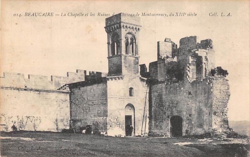 BF8240 beaucaire la cahpelle et les ruines france       France