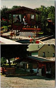 Guggisberg Chees, Doughty Valley, Holmes County OH Multi View Vtg Postcard H08