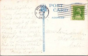 Postcard STADIUM SCENE Berkeley California CA AL2233