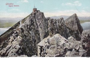 GIBRALTAR, 1900-1910s; Signal Station