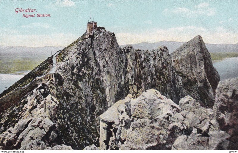 GIBRALTAR, 1900-1910s; Signal Station