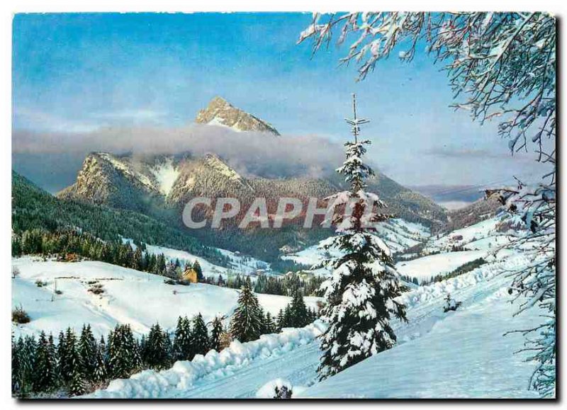 Postcard Modern Landscape Winter