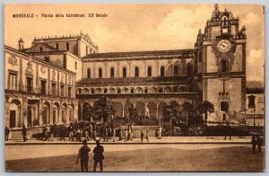 Vtg Monreale Fianco della Cattedrale XII Secolo Sicily Italy Postcard