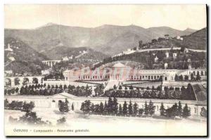 Postcard Old Geneva Composanto Ponorama Generale