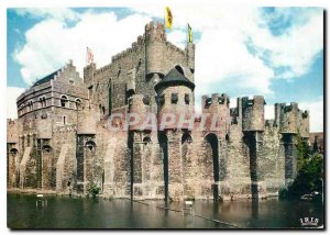 Postcard Modern Ghent - Castle of the Counts