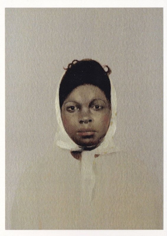 Sarah Bell Study For AC15 African American Portrait Award Painting Postcard