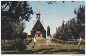 Church of St Charles , GRAND PRE, Nova Scotia , Canada , 50-60s