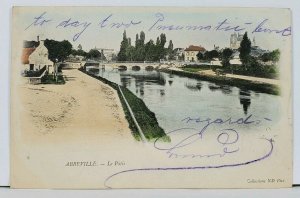 France ABBEVILLE Le Patis c1904 Postcard L14