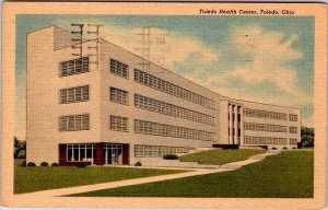 Postcard BUILDING SCENE Toledo Ohio OH AM1413